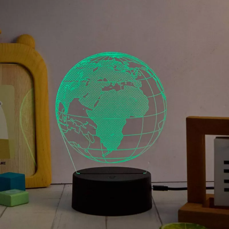 Lâmpada LED decorativa Manta SNL118RGB RGB 3D