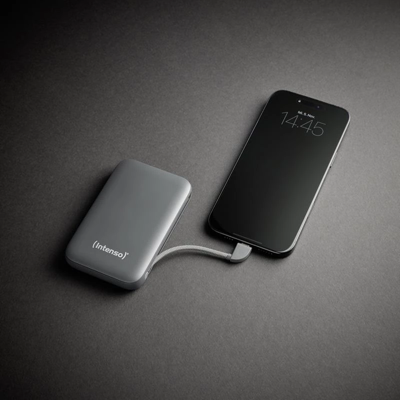 Powerbank USB 10000 mAh/cinzento S10000 7333034 Intenso