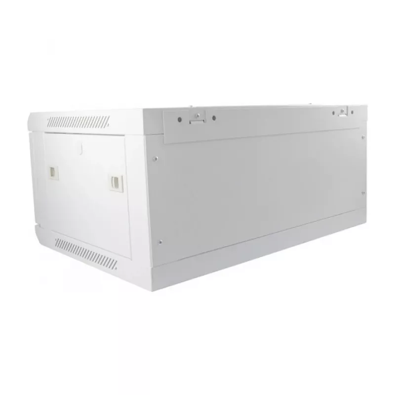 Armário de rack de parede ALLNET ALL-SMC6604GRAU 4U, cinzento, capacidade de carga 50 kg, fechadura com chave