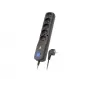Lestar 5w LV-530W, PDU, 3m, preto LV-530W G-a K. Cz 3,0m