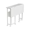 Secretária móvel Maclean branca MC-126W 50kg