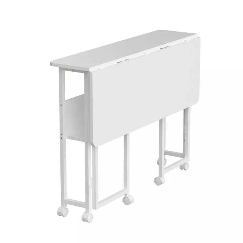 Secretária móvel Maclean branca MC-126W 50kg
