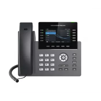 Telefone IP Grandstream Networks GRP2615 preto cinzento
