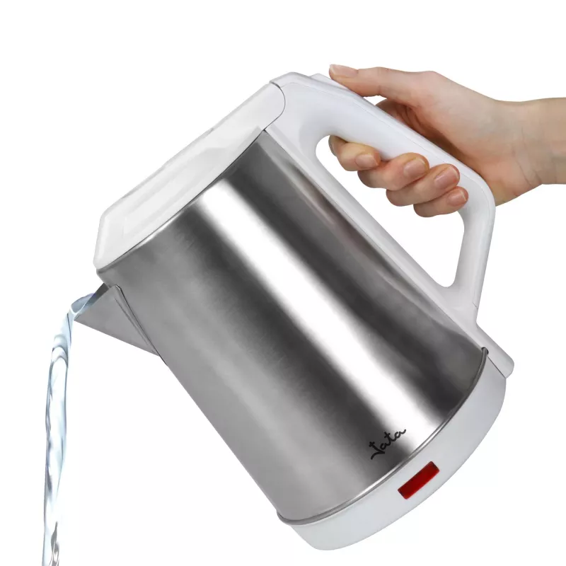 Jata JEHA1723 chaleira elétrica, 2 l, 1500 W, aço inoxidável, branca