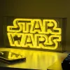 Luz de néon LED Paladone Star Wars design PP13123SW — letreiro LED decorativo para parede ou prateleira