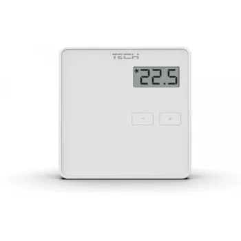 Termostato ambiente com fios TECH ST-294V1 branco — regulador termostático de parede