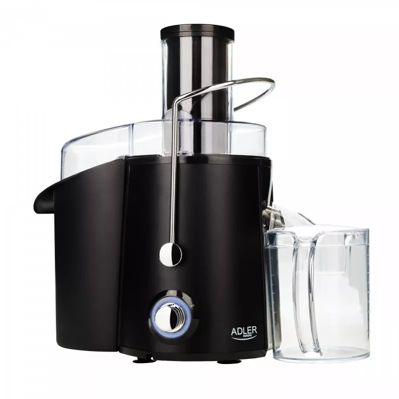 Centrifugadora Adler AD 4127 — 1000 W, preto, depósito de sumo, 3,9 kg