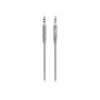 Linksys Belkin MIXIT Cabo Auxiliar - Cabo de áudio - Ficha mini jack estéreo 3,5 mm (M) - Ficha mini jack estéreo 3,5 mm (M) - 1,22 m - Cinzento (AV10164BT04-GRY)
