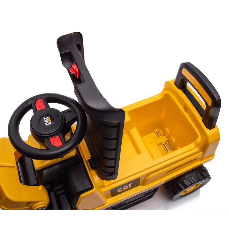 Carro de deslizar Milly Mally Ride On CAT Loader – veículo de deslizar para criança, modelo 5299