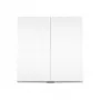 Interruptor de luz inteligente TP-Link Tapo 2-Gang 1-Way, Inclinação, Branco, 91.5 mm, 100.5 mm, 55.5 mm, 200 g