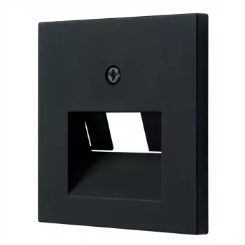 Gira System 55 moldura, preto, modelo 0270005