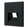 Gira System 55 moldura, preto, modelo 0270005