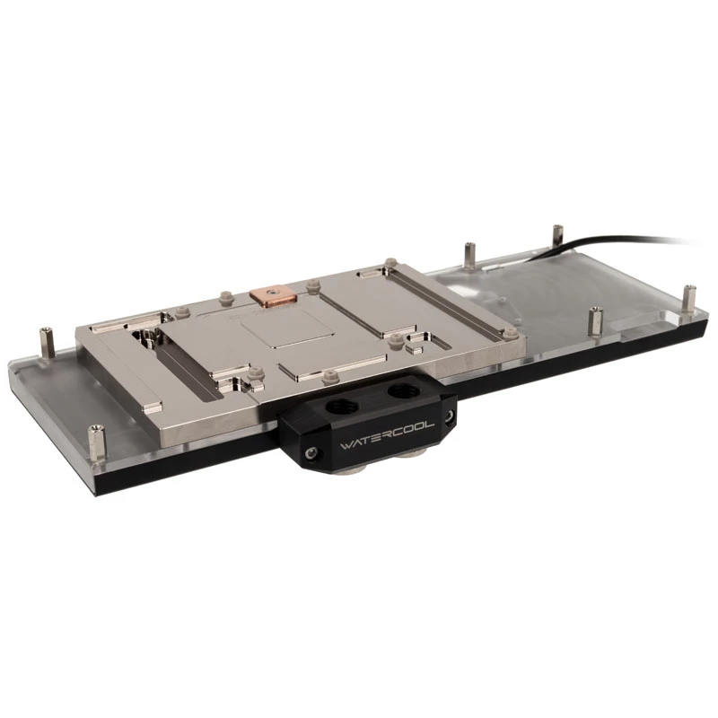 Watercool Heatkiller V para RTX 3080/3090 EVGA XC3, ARGB - níquel + acetato, preto