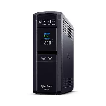 Fonte de alimentação ininterrupta (UPS) CyberPower CP1600EIPFCLCD Line-Interactive 1,6 kVA 1000 W 6 saídas AC