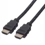 ROLINE High Speed - cabo HDMI com Ethernet - HDMI (macho) a HDMI (macho) - 1 m - blindado - preto (11.04.5591)