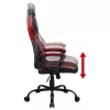 Cadeira de escritório Subsonic SA5642-IM1 assento acolchoado encosto acolchoado preto vermelho