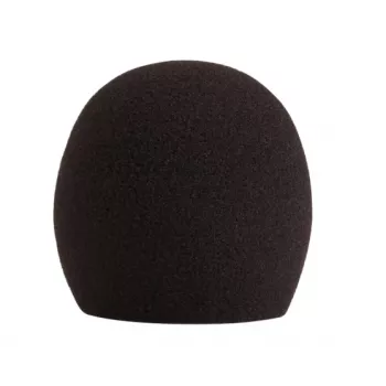 Shure | Proteção contra vento para todos os microfones esféricos Shure | SH A58WS-BLK