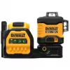 Nível laser DeWalt DCE089D1G18-QW raio verde autonivelante 360° com compatibilidade com recetor