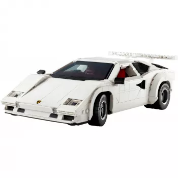 Conjunto de construção LEGO Icons Lamborghini Countach 5000 Quattrovalvole 10337 — modelo de exposição, 1.506 peças, 340×90×160 mm