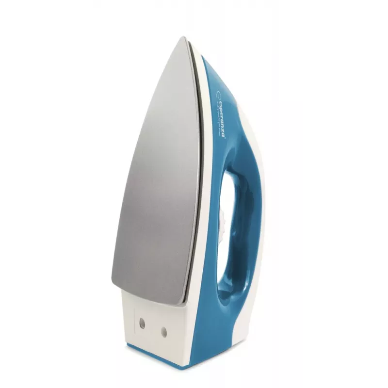 Ferro de engomar a seco Esperanza TRAVEL IRON SMOOTHER — 1200 W, base antiaderente, cabo 1.4 m, indicador de temperatura, design de viagem