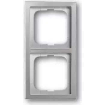 Busch-Jaeger 1722-866K placa de parede/tampa de interruptor cinzento (1754-0-4318)
