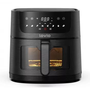 Lovio LVAF002BK PureFry XL Smart 6L preta