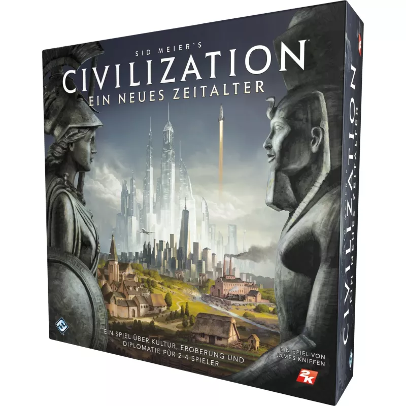 Civilization - Uma Nova Era, jogo de tabuleiro base
