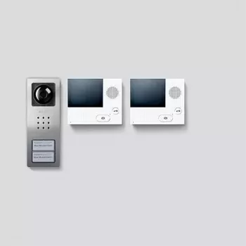 Siedle SET CVB 850-2 E/W - 8,89 cm (3,5 polegadas) - TFT - Aço inoxidável - Branco - Interior e exterior - 756 x 504 píxeis - CMOS