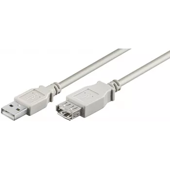 MicroConnect - Cabo de extensão USB - USB (M) para USB (F) - 5 m