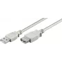 MicroConnect - Cabo de extensão USB - USB (M) para USB (F) - 5 m