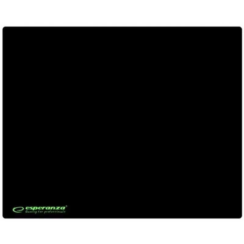 Tapete de rato gaming ESPERANZA EGP102K — borracha, 300×240 mm, 3 mm de espessura, antiderrapante, preto
