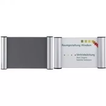 Clipe para placa de porta Franken BS0606 para folhas de 148×148 mm, suporte de exposição para parede
