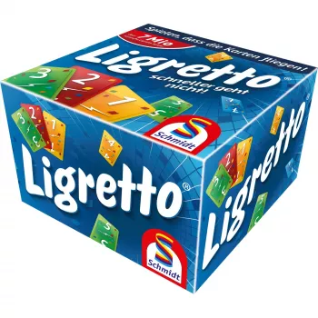 Ligretto, jogo de cartas azul