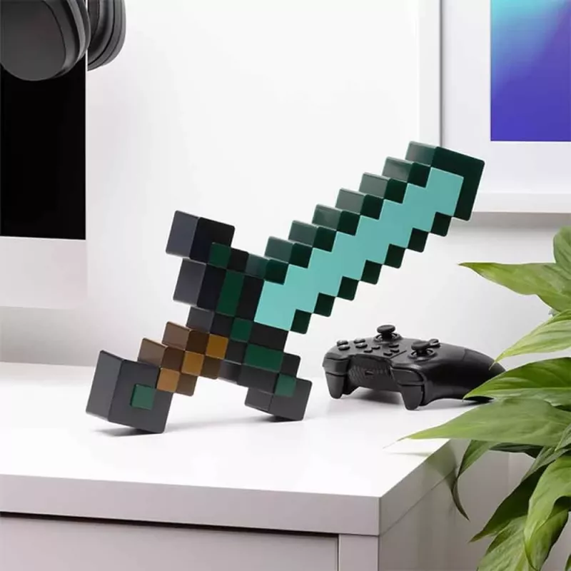 Lâmpada decorativa Paladone Espada Minecraft