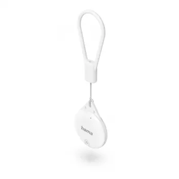 HAMA Item Finder 00185815 Bluetooth para Apple app Onde está?, branco — localizador para encontrar objetos pessoais