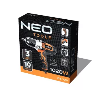 NEO tools 04-720 aparafusadora elétrica/aparafusadora de impacto
