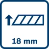 Bosch Professional 1600A01TH6 x-ato de lâmina retrátil, 18 mm, azul