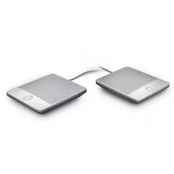 Microfone de conferência Yealink CPE90 prateado