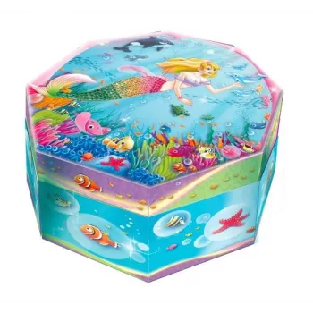 Pecoware Caixa de música octogonal - Sereia