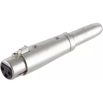 Conector XLR ShiverPeaks BS55051 adaptador jack 6,3 mm estéreo