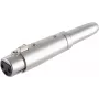 Conector XLR ShiverPeaks BS55051 adaptador jack 6,3 mm estéreo