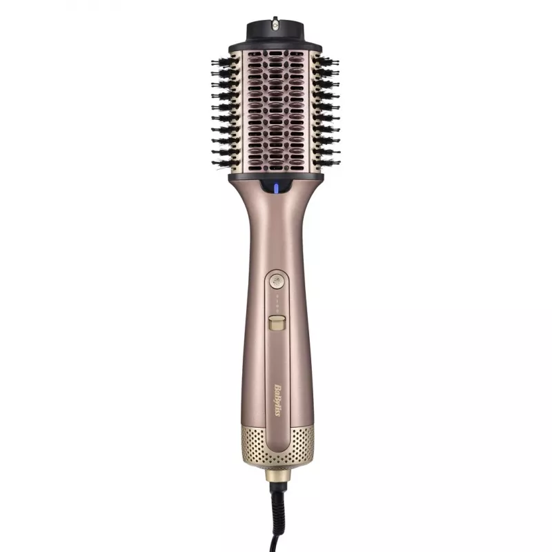 Escova de ar quente BaByliss AS95E Air Power Volume champanhe 1000 W