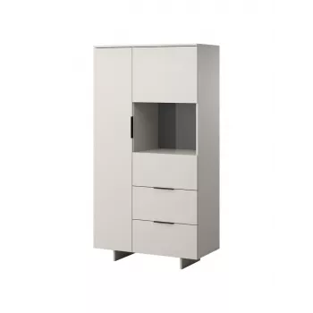 Armário de arrumação cama meble ALMA 90x41,5x170 cm caxemira — autónomo, para colocar na parede
