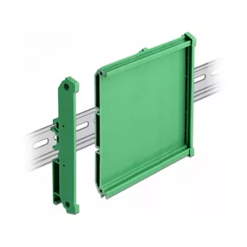 Suporte para placa DeLOCK 107 mm para calha DIN 10 cm de comprimento