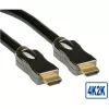 ROLINE HDMI Ultra HD com Ethernet - cabo HDMI com Ethernet - HDMI (M)