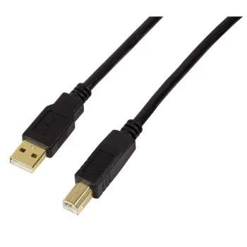 Cabo USB LogiLink UA0264 USB 2.0 10 m USB A USB B preto
