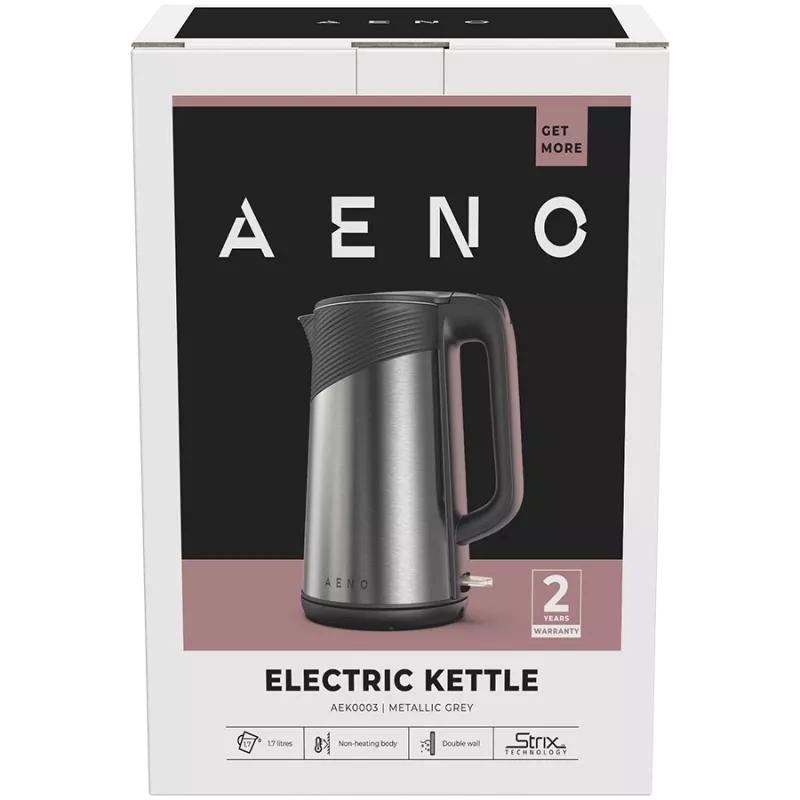Chaleira AENO EK3 1,7 L 2200 W Preto