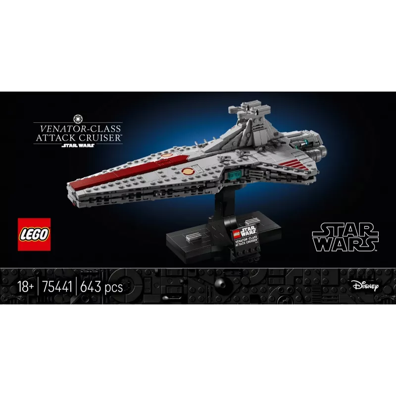 LEGO STAR WARS 75441 Cruzador de assalto classe Venator