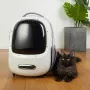 Mochila de viagem para animais PETKIT Breezy 2 (Cream White)