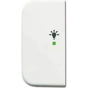 Tecla 1 função símbolo luz branco alpino 6231-21-214 (6220-0-0090)
